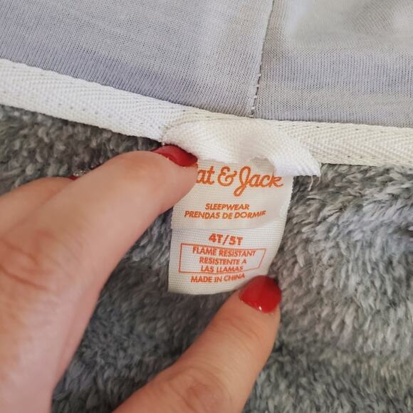 Cat & Jack | Koala Face Hooded Robe Super Soft - Picture 7 of 8